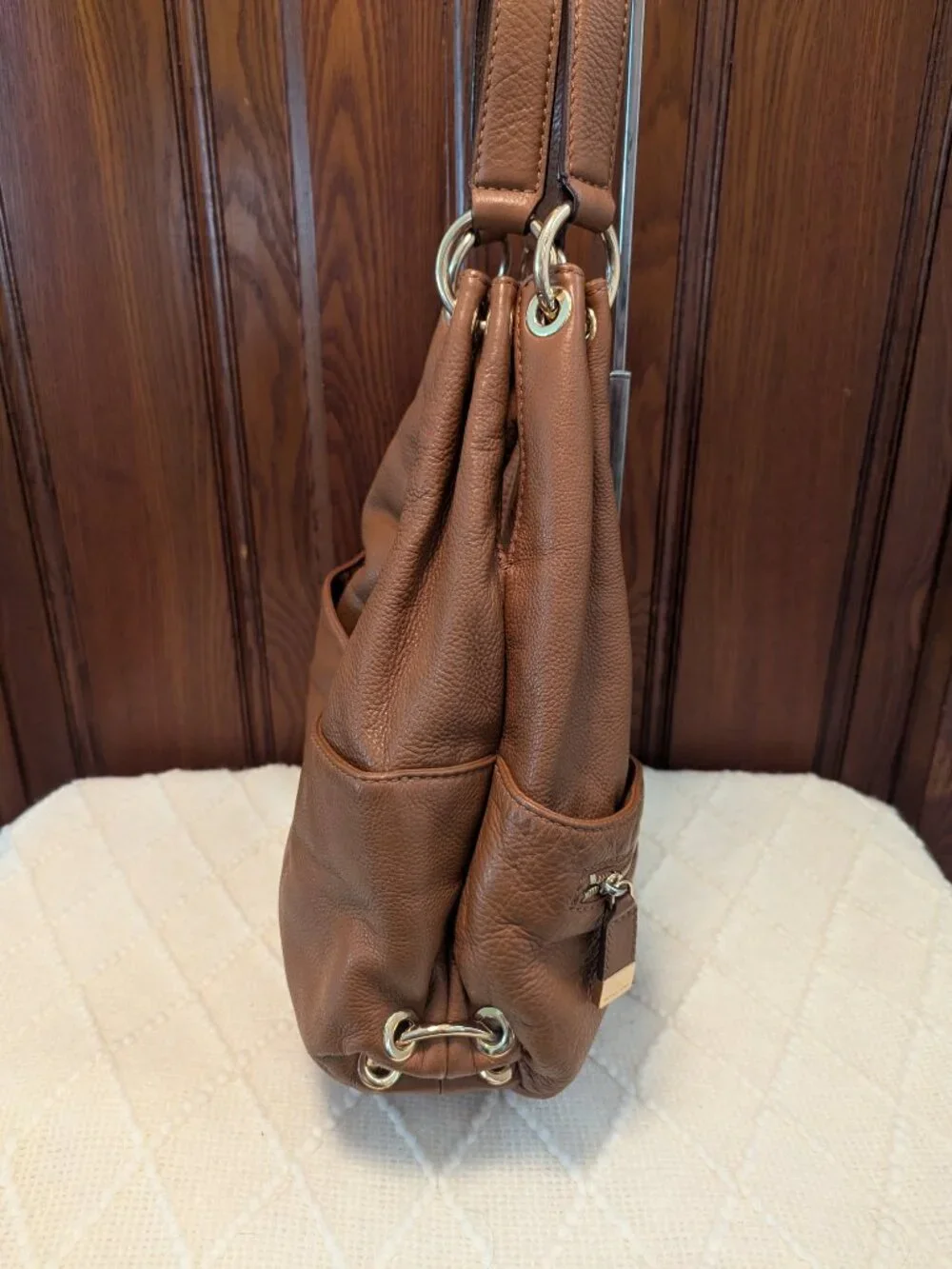Michael Kors Large Layton Tan Hobo Bag